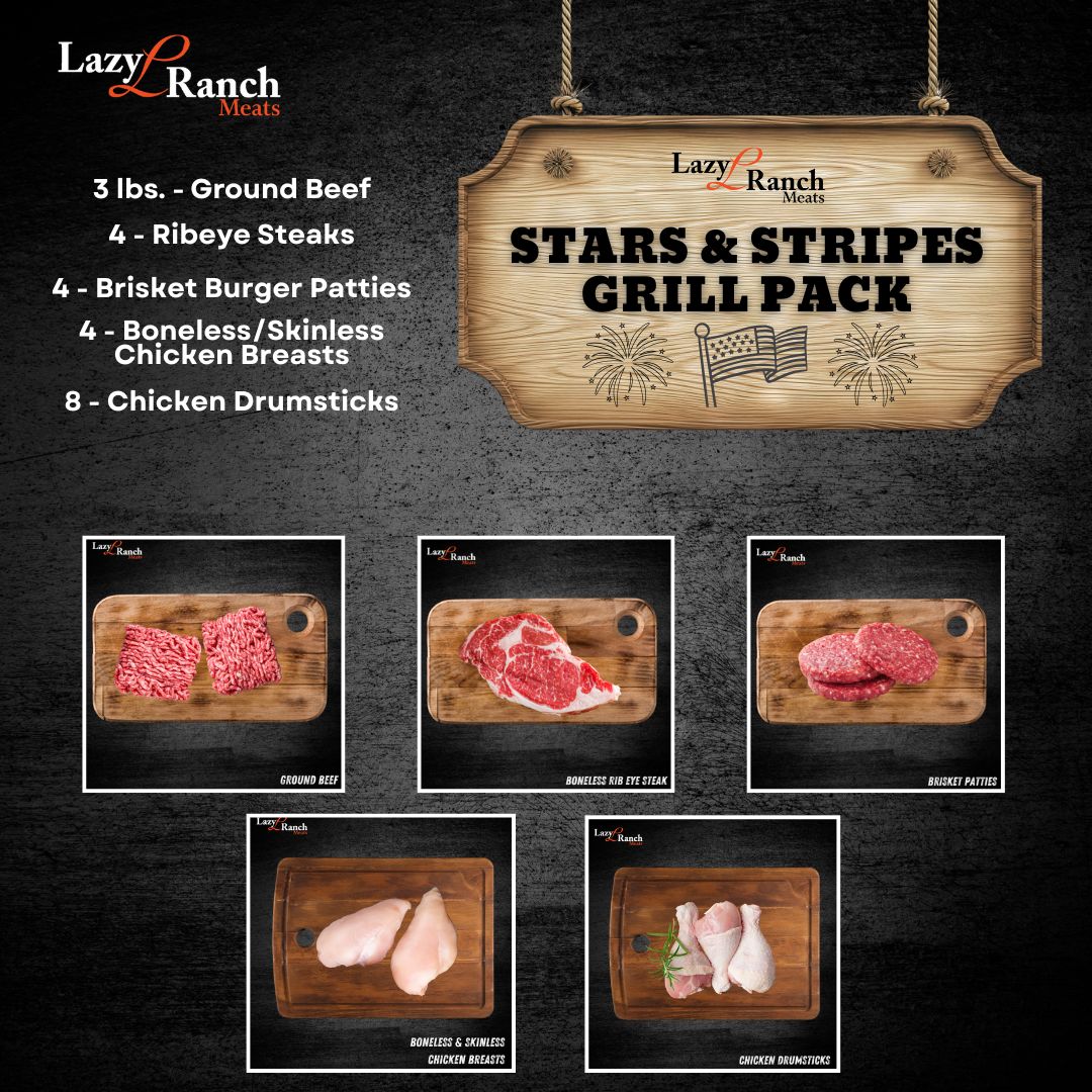 Lazy L Stars & Stripes Grill Pack