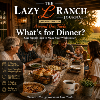 What's for Dinner?             One Simple Plan to Make Your Week Easier